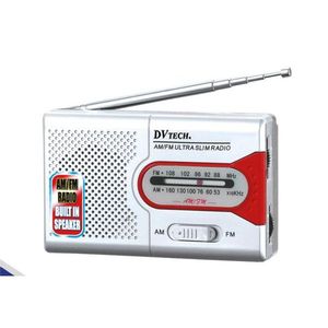 วิทยุ Dvtech Am Fm Ultra Slim พร้อมลำโพงในตัวแบบพกพา - Product Image 1