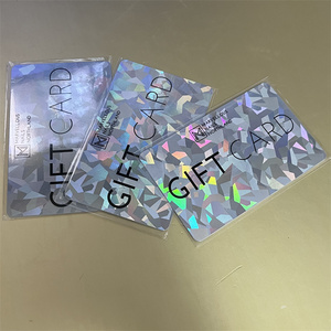 QR kodu Hologram plastik hediye kartı - Product Image 6