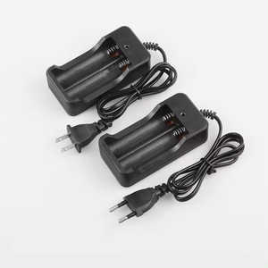 卸売18650バッテリー充電器US/EUプラグ2スロットスマート充電安全急速充電18650リチウムイオン充電式バッテリー - Product Image 6