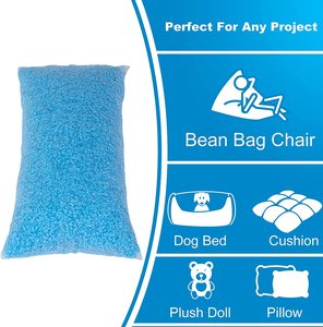Remplissage de pouf en polystyrène à <span class=keywords><strong>prix</strong></span> d'usine, mousse de remplissage en mousse à mémoire de forme déchiquetée de qualité supérieure pour oreiller, mousse de remplissage douce et durable - Product Image 2