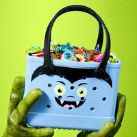 Individuell Bedruckte Halloween 1300g EVA Strandtasche Wasserdichte Große Kapazität Waschbare Reisetasche