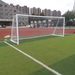 Portería de fútbol de acero de suministro directo de fábrica, portería de fútbol portátil con redes de fútbol - Product Image 4