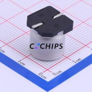 Condensateur électrolytique en aluminium SMD VE-471M1VTR-1313, SMD, D12.5xL13.5mm 470uF 20% 35V 12.5mm - Product Image 2