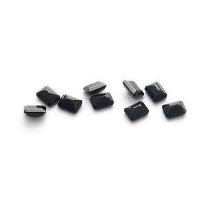 ジュエリー作りのためにカットファンシーゴビ瑪瑙自然宝石ドルジー瑪瑙オニキスファセットバゲットカット - Product Image 1