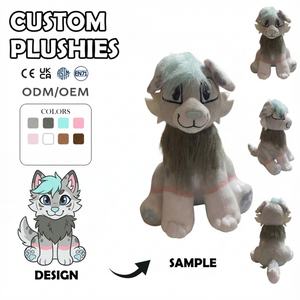 Jouets en peluche elfes d'anime personnalisés, jouet en peluche avec logo, jouet en coton pour anniversaire, faible MOQ, OEM ODM, poupée en peluche - Product Image 4