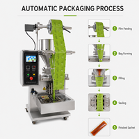 Machine d'emballage automatique haute vitesse pour sachets de pâte, remplissage précis pour sauce chili, ketchup, miel, crème cosmétique