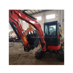 Excavadora de segunda mano U35 Kubota Excavadora Máquina de excavación/Mini excavadora sobre orugas para la venta - Product Image 5
