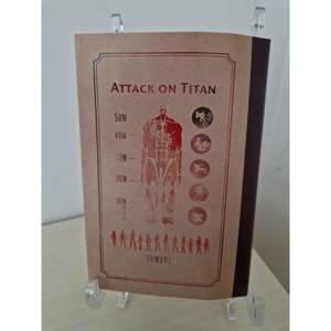 Póster de Anime 'Comparación de Gigantes' de la Edición Japonesa de Attack on Titan Ichiban Kuji Variant Cover - Product Image 2