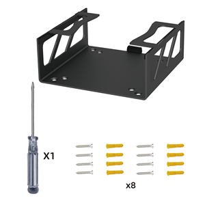 Soporte de Almacenamiento Honcam Compatible con Mini M4/M4 Pro Mac Mini y Soporte de Pantalla Montado en la Pared Debajo de un Escritorio de Hierro - Product Image 2