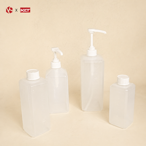 Bomba Dosadora de Plástico de Grau Alimentício para Xarope, Garrafa Transparente para Molhos, Mel, Ketchup, Garrafa de Apertar de Alta Qualidade para Cozinha - Product Image 4
