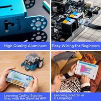 El Más Reciente Kit de Robot de Coche Inteligente Mbot V1.1 de Makeblock, Juguete Educativo Programable para Niños, Regalo de Cumpleaños DIY con Scratch 2.0