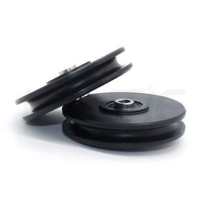 Rueda Guía de Plástico POM Grande con Ranura en U Recubierta de Rodamientos S698RS, Suministro Directo del Fabricante de Conjuntos de Poleas - Product Image 2
