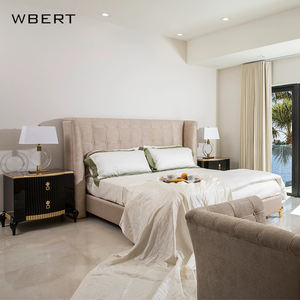 WBERT Armoire de chevet moderne de luxe Haut de gamme en bois massif de style italien post-moderne pour chambre à coucher Armoire de chevet - Product Image 4