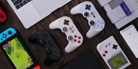 Manette de jeu Bluetooth 8Bitdo Pro2 sans fil avec effet Hall pour Nintendo Switch, PC, macOS, Android, Steam, Raspberry Pi