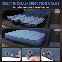 Matelas de couchage gonflable électrique Hikeon 2026, pliable et portable, avec housse en PVC pour le camping en plein air