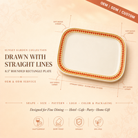 Assiette en mélamine personnalisée OEM/ODM en gros, à bords droits, pour fêtes, pique-niques, empilable, résistante aux chutes et durable