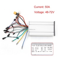 Controlador de Motor sin Escobillas Damao 48-72V, Doble Tracción, Acelerador, Instrumento con Pantalla LED, 3000W, Aleación de Aluminio, Impermeable, para Bicicleta Eléctrica