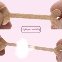 Patch en coton élastique hypoallergénique personnalisé pour la correction des ongles incarnés, certifié CE ISO, couleur et logo personnalisés, pour les ongles des orteils