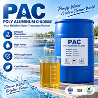 Floculant/coagulant en chlorure de polyaluminium (PAC) à 30 %, pureté de 99 %, pour l'eau potable, usage municipal/piscine, origine Chine