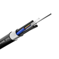 Câble de Fiber optique GYTA/GYTS pour l'extérieur 2, 4, 6, 8, 24, 32, 48, 84, 96, 144, 288 cœurs, simple multimode, torsadé, blindé G652D
