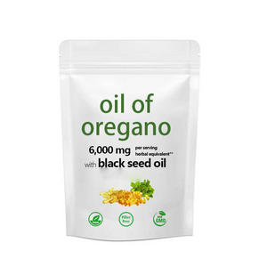 공장 도매 6000mg 오레가노 오일 소프트젤 블랙시드 오일 함유 오레가노 오일 소프트젤 캡슐 - Product Image 1