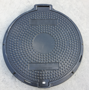 Couvercle de manhole SMC de haute qualité, antivol, anticorrosion, ignifuge, norme EN124, couvercles de drainage pour allées, garantie 30 ans - Product Image 3