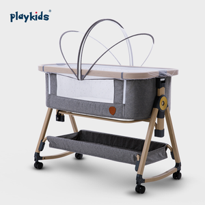 Playkids-Juego de cama para bebé, Moisés ajustable, aleación de aluminio, <span class=keywords><strong>2020</strong></span> - Product Image 2