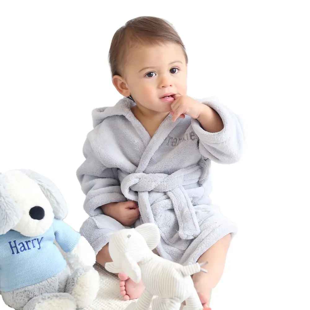 באיכות גבוהה טהור כותנה בעלי החיים עיצוב ברדס תינוק חלוק מגבת