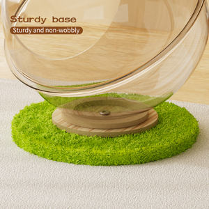 Offre Spéciale : Niche pour Chat Moderne en Forme de Capsule Spatiale, Transparente en Acrylique, pour Intérieur – Lit pour Chat - Product Image 3