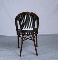 Chaise de salle à manger en rotin français classique, vente directe d'usine