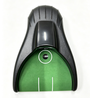 Machine de retour de balles de golf électronique portable, unité de putting automatique pour l'intérieur