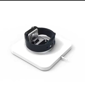 Anti-Theft Security <b>Alarm</b> System Apple Watch Display Holder Built-in Wire Magnetic Wireless Charging Made of Durable Plastic - Product Image 5