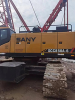 Grue de levage sur chenilles SANY SCC750A6 de 75 tonnes pour travaux d'ingénierie