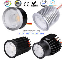 Module LED standard MR16 Benory Cri95 D50MM 2700K 3000K 4000K RGBW réglable et dimmable pour KNX DALI Dt8 Loxone PWM 1-10V Spot