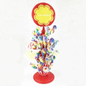 Plastic lollipop/candy display stand/sleeve