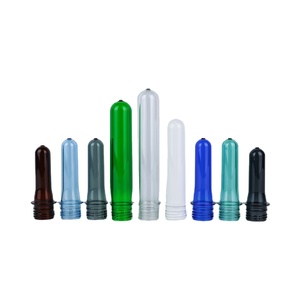 20mm 24mm 28mm 32mm colori personalizzati acqua preforme imballaggio cilindro vuoto trasparente animale domestico 30g 34g 48g 55g tubo bottiglia embrione - Product Image 1