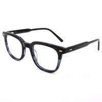 Lunettes de vue unisexes de haute qualité, monture optique en acétate, modèle Sara 5505, rondes, prêtes à l'emploi