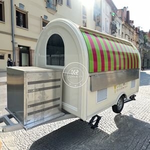 Nouvelle conception 2025 de chariot de nourriture mobile, remorque alimentaire, camion de vente de hot-dogs et de cupcakes, cuisine mobile entièrement équipée, remorque alimentaire - Product Image 3