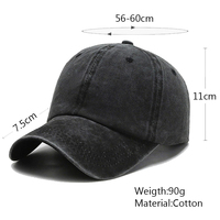 Gorras de Béisbol Deportivas de Mezclilla de Algodón Lavado con Logo Bordado Personalizado, Estilo Snapback, para Hombre y Mujer, Venta al Por Mayor