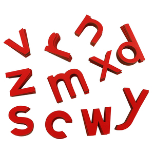LA014 Piccolo Alfabeto Mobile, Materiale Didattico <span class=keywords><strong>Montessori</strong></span>, Giocattolo in Legno per Linguaggio, <span class=keywords><strong>Montessori</strong></span> per AMS - Product Image 5