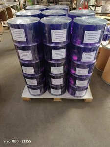 Hot-selling Polar PVC Strip Curtain in <strong>DOP</strong>/DOTP Material with Non-greasy Non-yellowing for 200mm 300mm Width Fire Resistant - Product Image 5