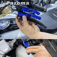 Pegangan setang sepeda motor CNC, Tuas kopling rem 2 jari untuk Harley Touring Road Glide FLTRX 2024 CVO 121 FLTRXSE 2023 2024