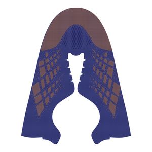 مخصصة مريحة جيدة التهوية شبكة في الأعلى نصف تشطيب لتشغيل الأحذية الرياضية الجزء العلوي - Product Image 1