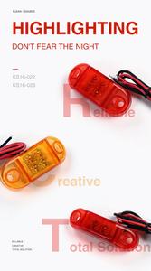 หลอดไฟ Led 12V & 24V แบบขายส่ง,ไฟเครื่องหมายด้านข้างสำหรับรถบรรทุกโคมไฟจัดตำแหน่งให้สว่าง - Product Image 5