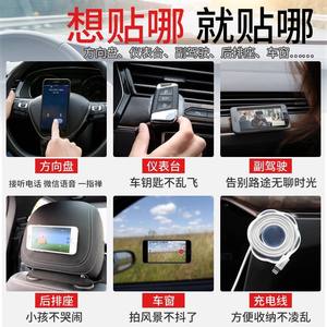 Support magnétique pour téléphone de voiture Nano Patch, fixation adhésive circulaire pour tableau de bord, matériau PU TPU, design sans trace - Product Image 5