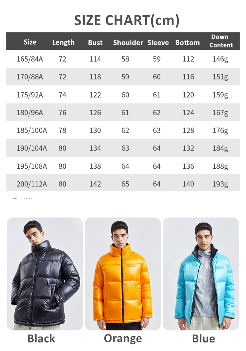 Áo khoác ngoài trời mùa đông dành cho nam Quần áo ngắn 2 mặt 100% Polyester 2