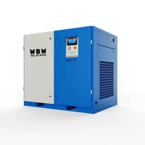 Compresor de aire de tornillo industrial 22kw 30hp Compresor de velocidad variable de ahorro de energía