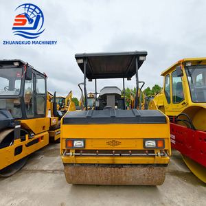 Rodillo compactador vibratorio de un solo tambor XE81E de 8 toneladas usado, con motor Cummins de 74.9kW, para compactación de asfalto en la construcción de carreteras. - Product Image 2