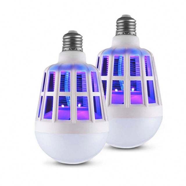 Outdoor Camping Household Commercial E27 Anti Mosquito Night Lighting Rainproof UV Portable Rechargeable Led Emergency Bulb