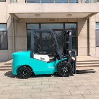 Chariot élévateur électrique silencieux à batterie lithium haute performance 3500 kg avec entraînement AC pour l'industrie alimentaire